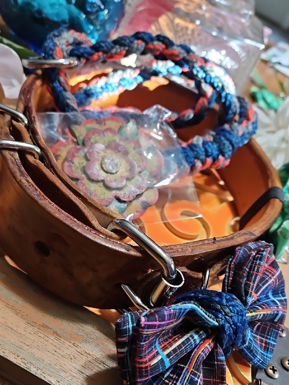 Hand Crafted GENUINE LEATHER Items, CUSTOM Options Avail, Pet Items & More